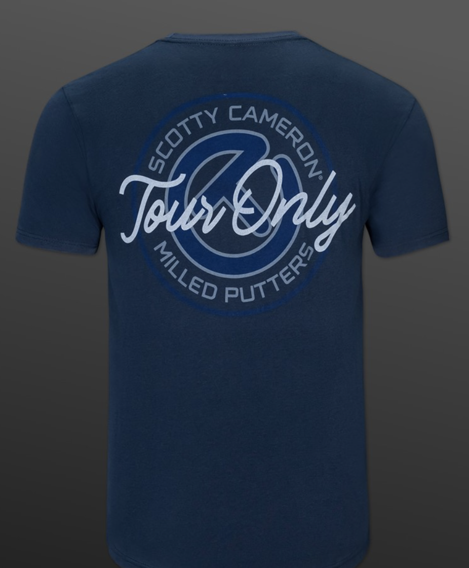 Circle T Tour Script T-shirt back view