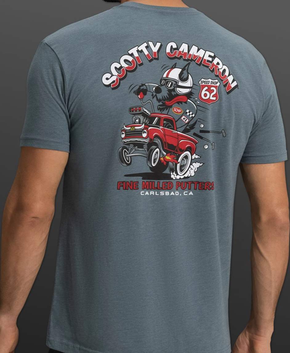 Speed Dog T-shirt back view